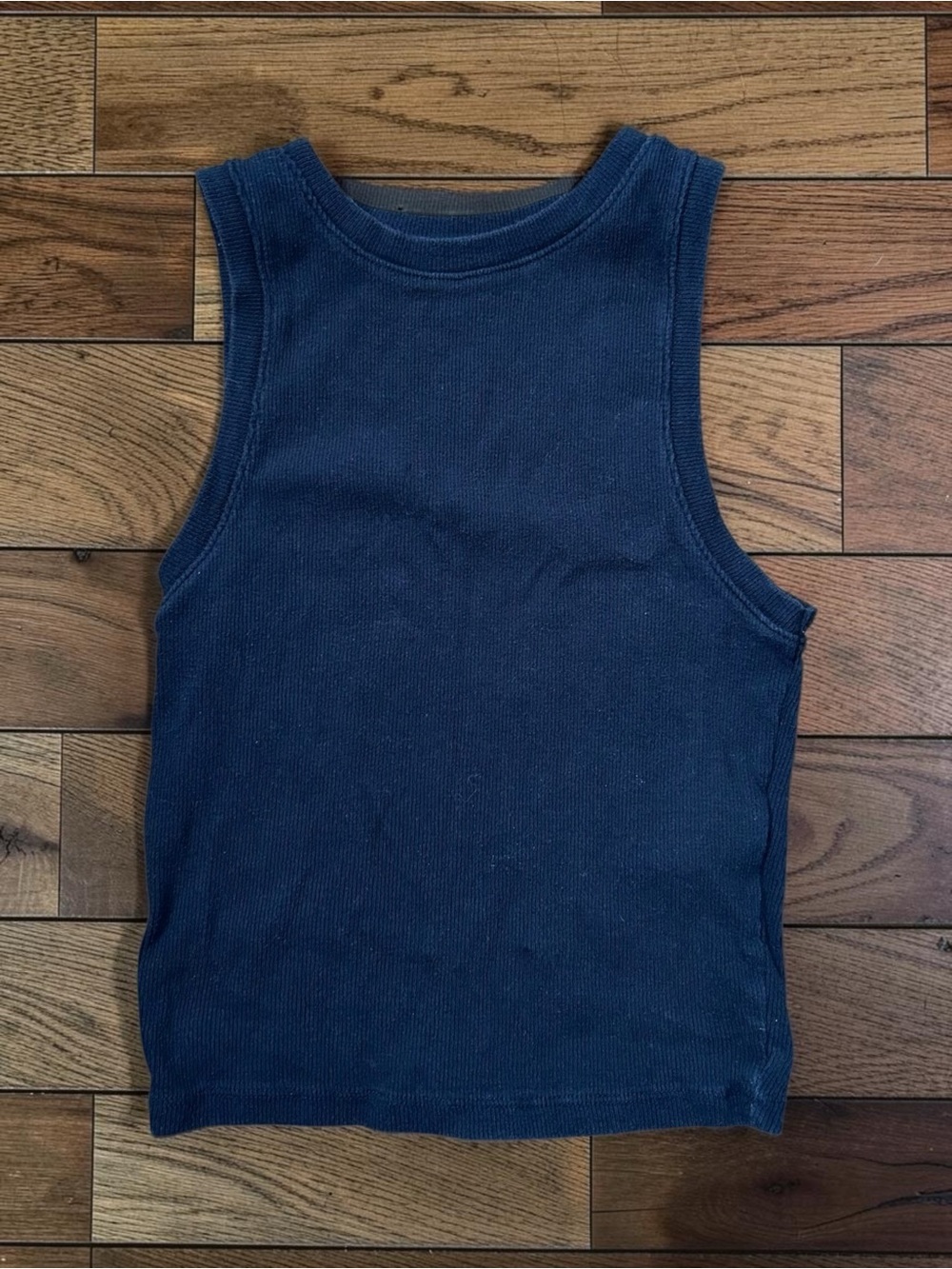 Hollister Women’s Black Must Have Ribbed Tank Top Size Small